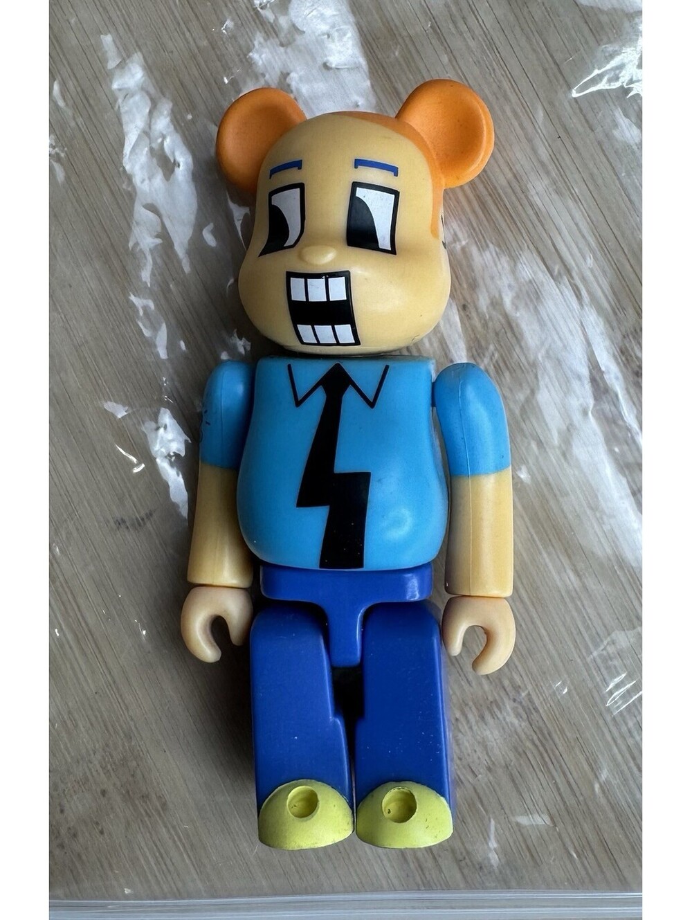 Medicom Toy Bearbrick 100% 2002 ToyCon Esperanto Design Workshop (Blue)